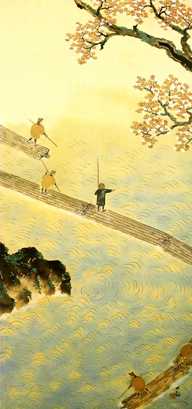 36.春の水・秋の色(春の水)