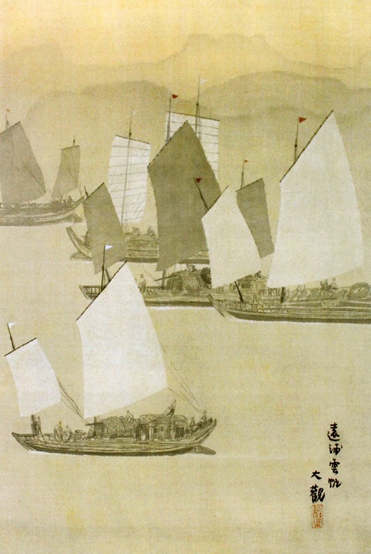 絵画　額縁　複製画　横山大観　アクリル板 絵画 額入り 壁掛け F6 横山大観 日本の名画 複製画 額飾り 1枚