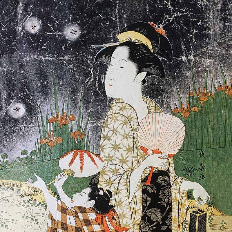 ハンカチ 栄松斎長喜 5種 マイクロファイバー製 : orieoriginal