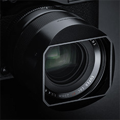 スクエアフード MODEL V | XF23mmF2／XF35mmF2専用アルミフード