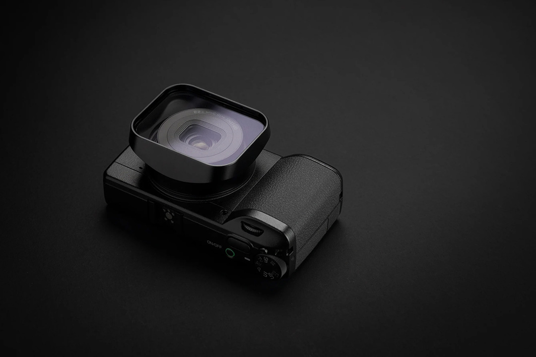 SQUAREHOOD｜スクエアフード｜RICOH GR IVシリーズ専用アルミフード
