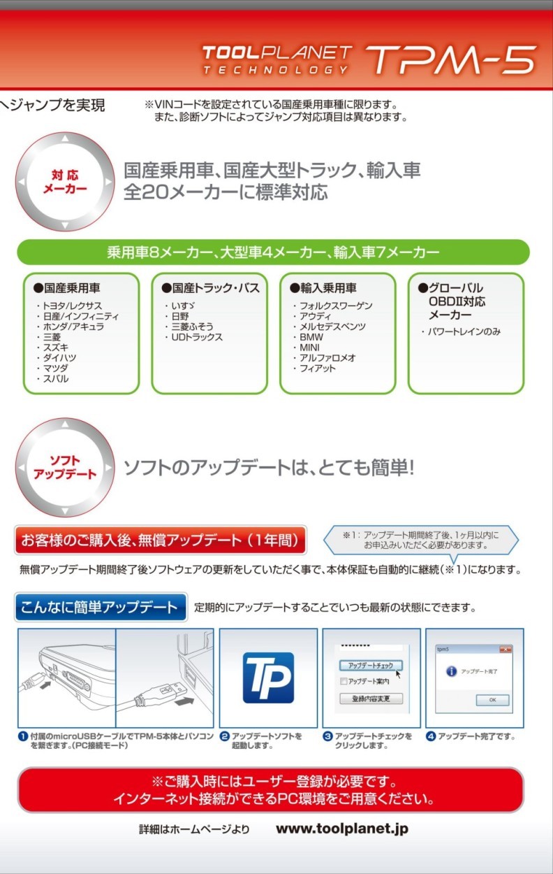 SALE／77%OFF】 清風堂東京本店ツールプラネット スキャンツール 次世代型コードリーダー ハンディー TPM-i