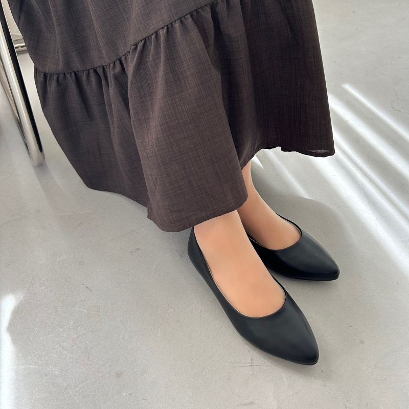 WA ORiental TRaffic パンプス 走れる 疲れにくい 黒 レディース