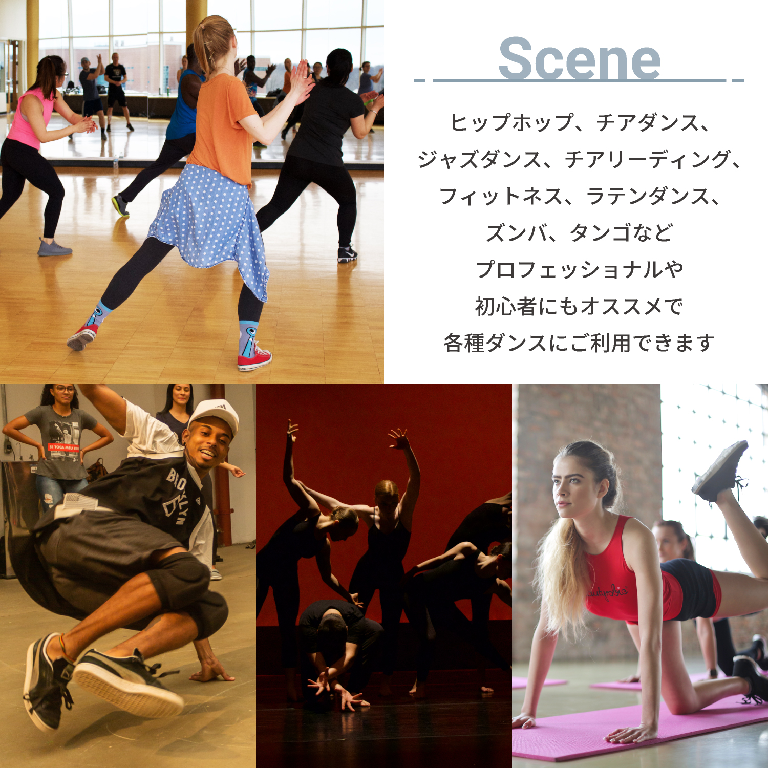 ジャズシューズローカット説明