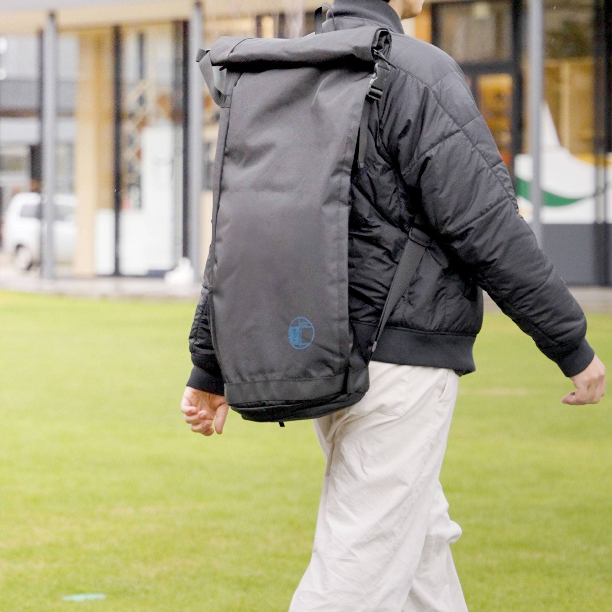 ラケットバッグロールトップ説明