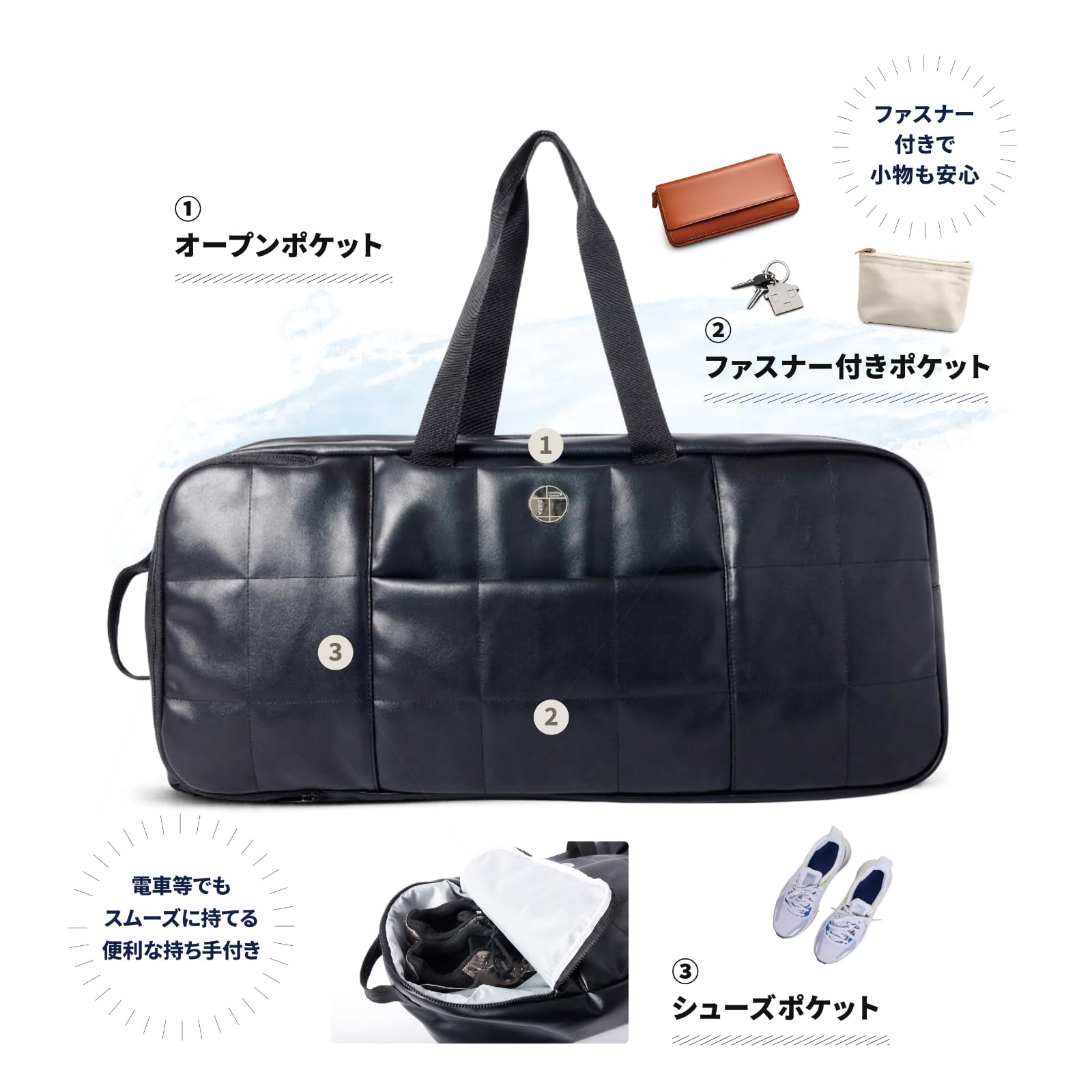 ラケットバッグ トートバッグ 2way ワイド リュック 大容量 テニス