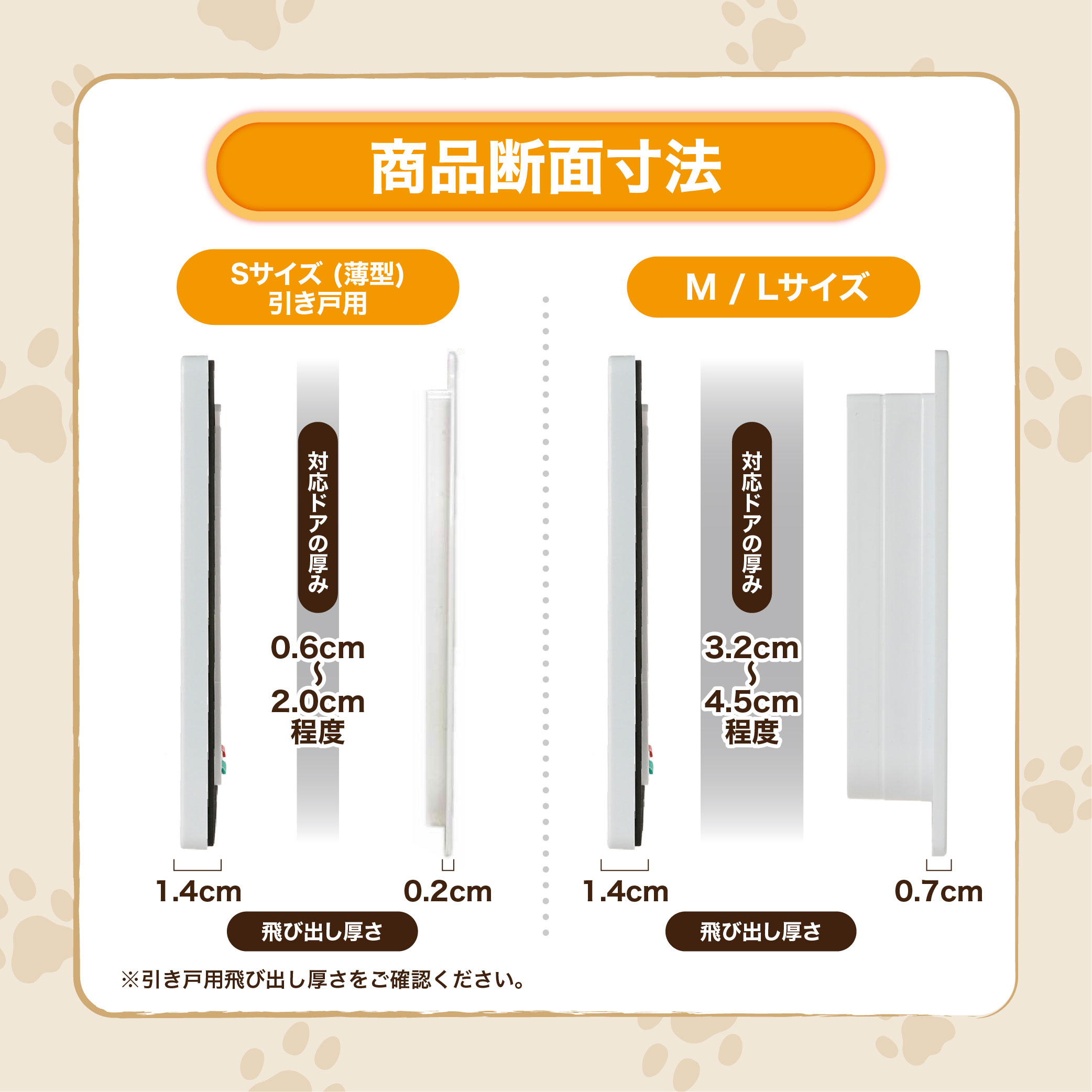 ペットドア説明