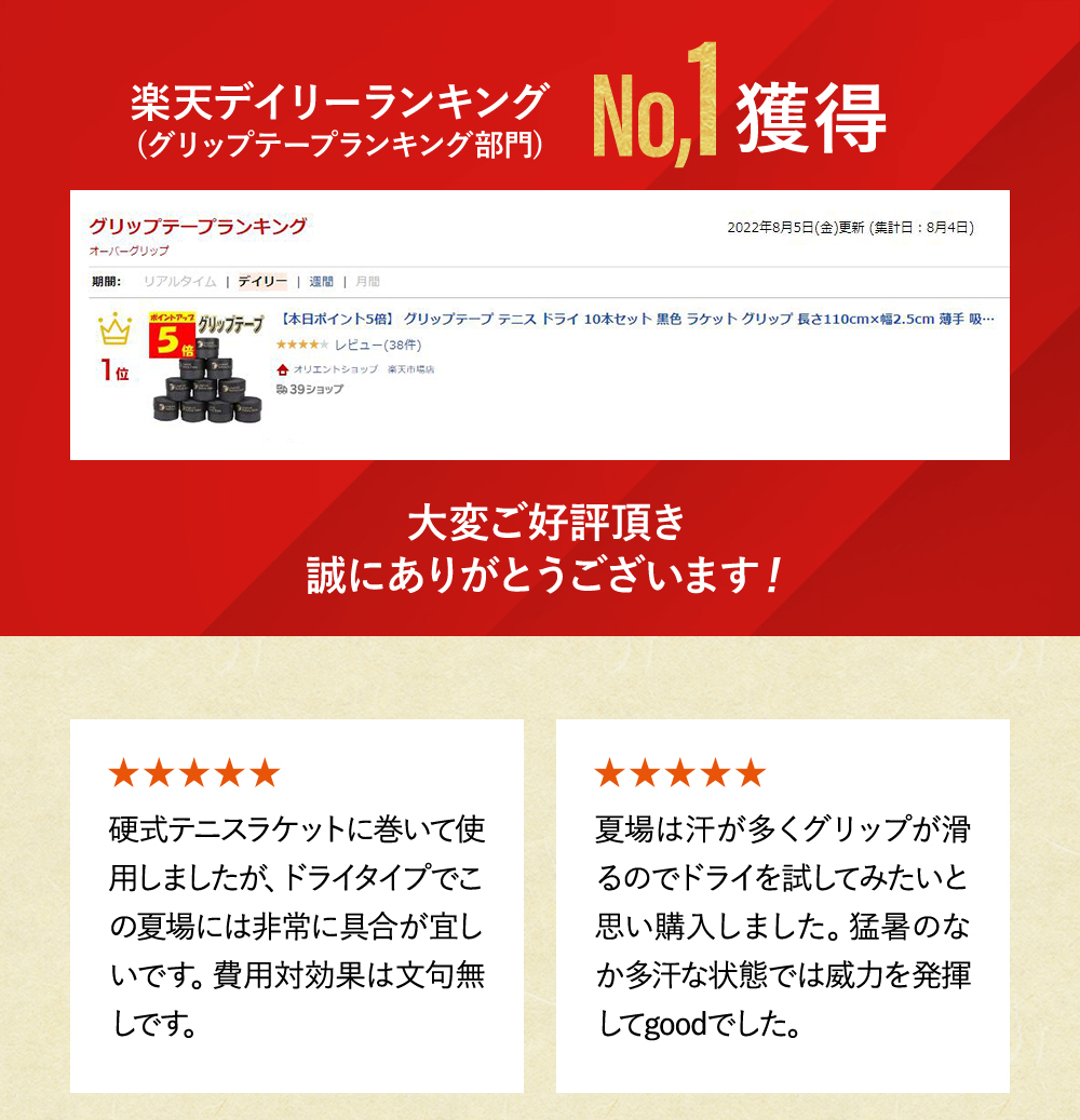 グリップテープ説明
