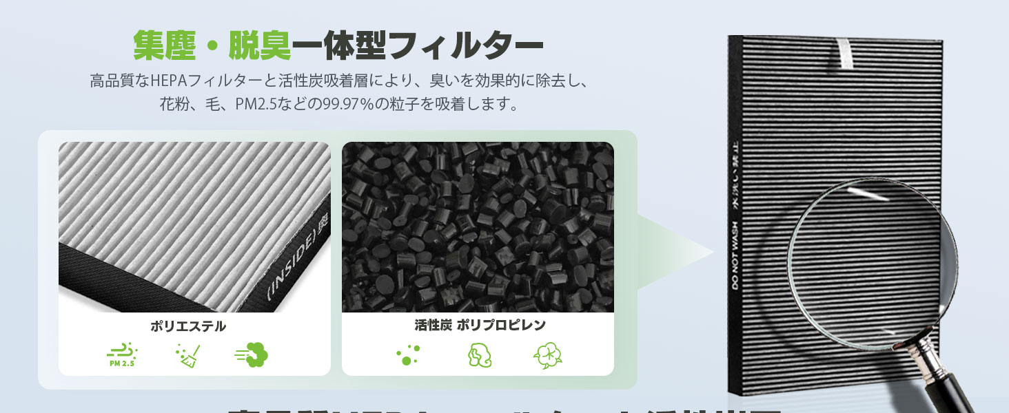 空気清浄機交換用フィルター