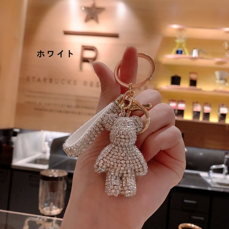 ミニクマ バッグチャーム くま キーホルダー かわいい アクセサリー