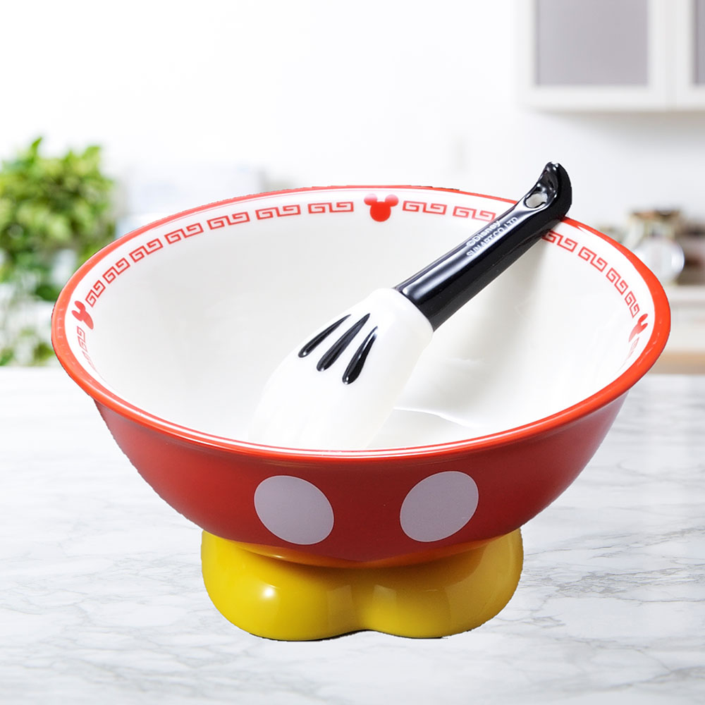 Disney（ディズニー） 名入れ ギフト SXX レンゲ付ラーメンセット
