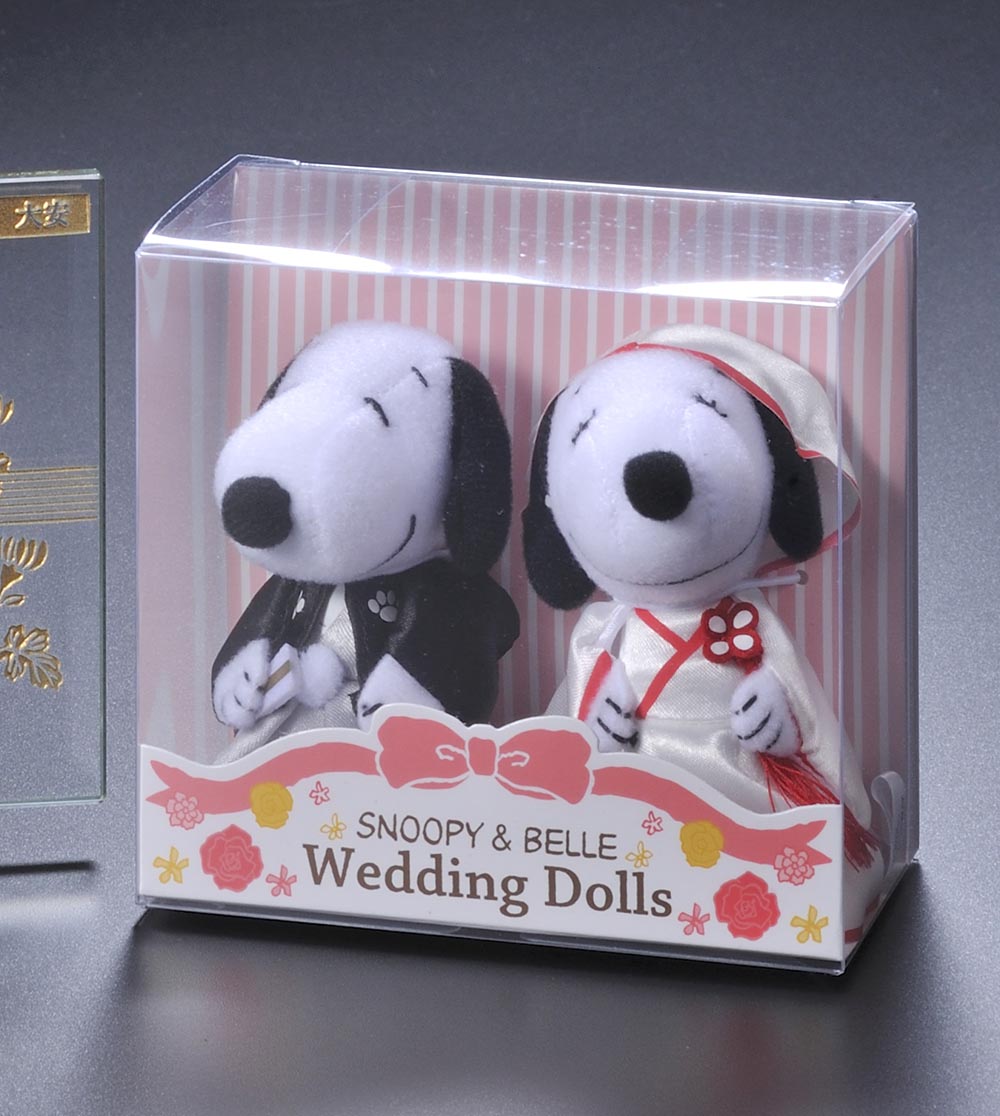 SNOOPY（スヌーピー） 名入れ ウエディングギフト SXX ぬいぐるみ ミニ