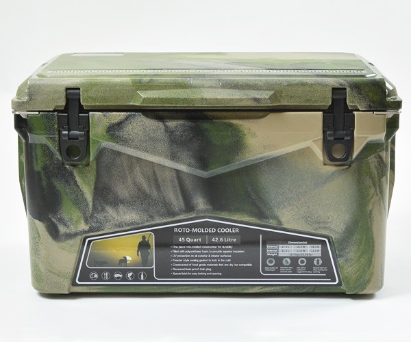 クーラーボックス 45QT 約42Ｌ 大型 プロ用 アウトドア 優れた保冷力 ICE AGE COOLER アイス エイジ クーラー 防災グッズの画像