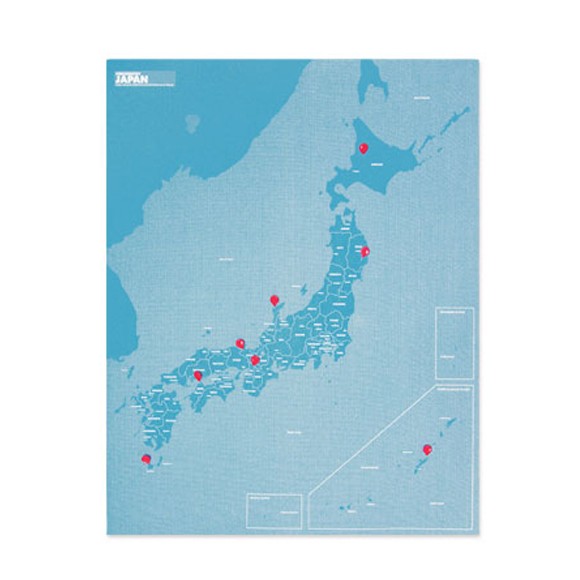 送料無料 フェルト製のおしゃれな日本地図 ポスター 壁飾り ギガランキングｊｐ