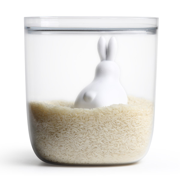 米びつ 3kg おしゃれ かわいい クオリー ライスコンテナー 3 5l スクープ付き 計量カップ マウス バニー Qualy 透明 クリア スタッキング Qualy Rice Container 3 5l オリジ 通販 Yahoo ショッピング