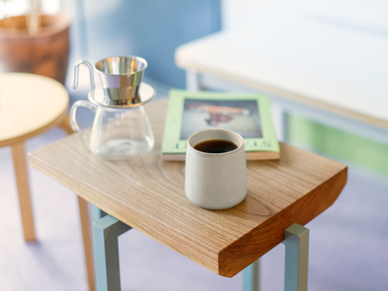 ダブルウォール マグ 陶磁器 カフェフタエ コーヒーカップ 湯呑
