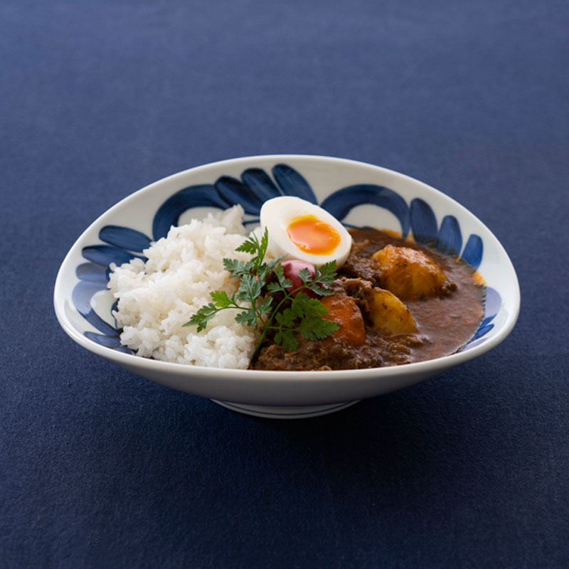 新品レア6枚set⭐️たんぽぽ　旧朝食　カモミール　ダイヤモンド　近沢レース zen-to-curry-plate-1807_01.jpg