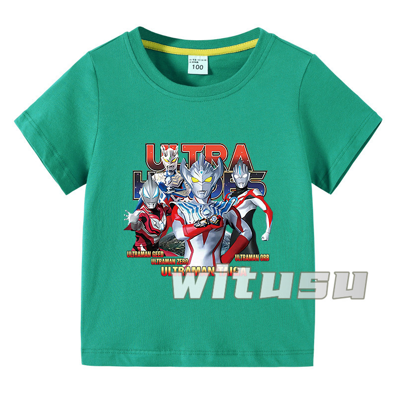 【15色】春夏新作 子供服 半袖Tシャツ ウルトラマン 100%綿 ラウンドネック 丸首 男の子女の子向け 子ども服 小学生から幼稚園児に最適 80-150cm｜orikasasutore｜10