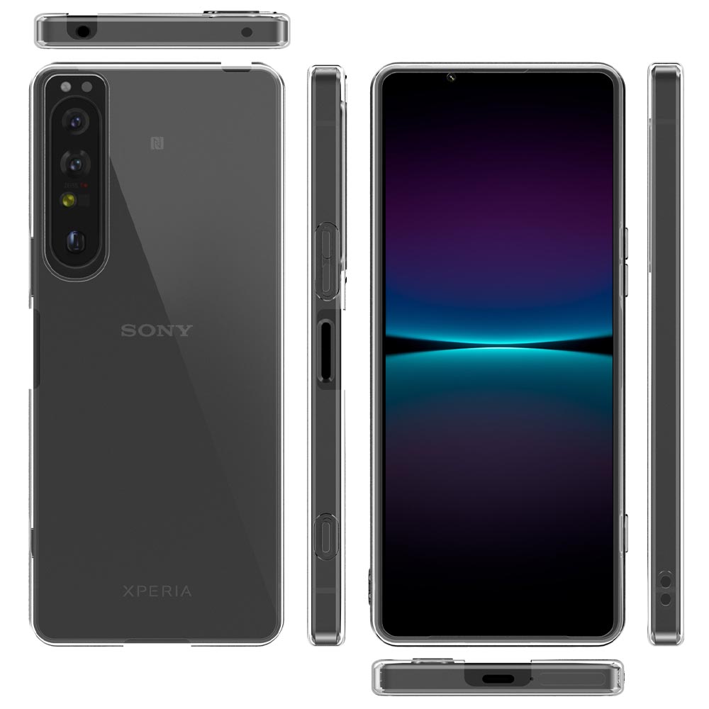 Xperia 1 IV マーク4 ケース カバー SO-51C SOG06 SO51C 透明 クリア