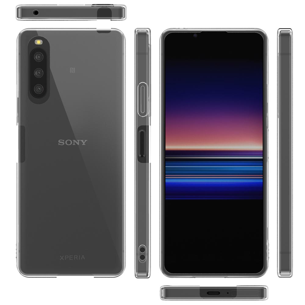 Xperia 10 IV マーク4 ケース カバー SO-52C SOG07 SO52C 透明 クリア