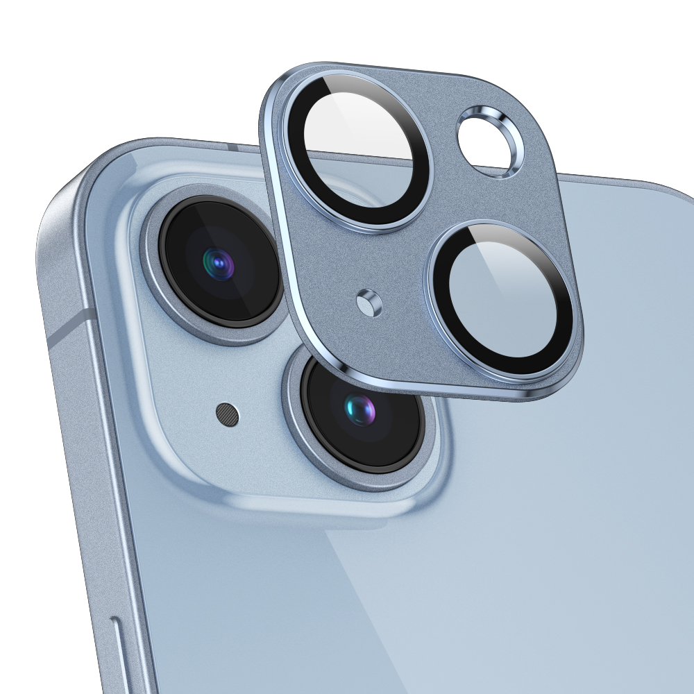 iPhone14 14Plus カメラカバー カメラ保護 フィルム ガラス 全面保護 レンズ 10H ガラスザムライ アイフォン iPhone 14 プラス 保護フィルム OVER`s オーバーズ