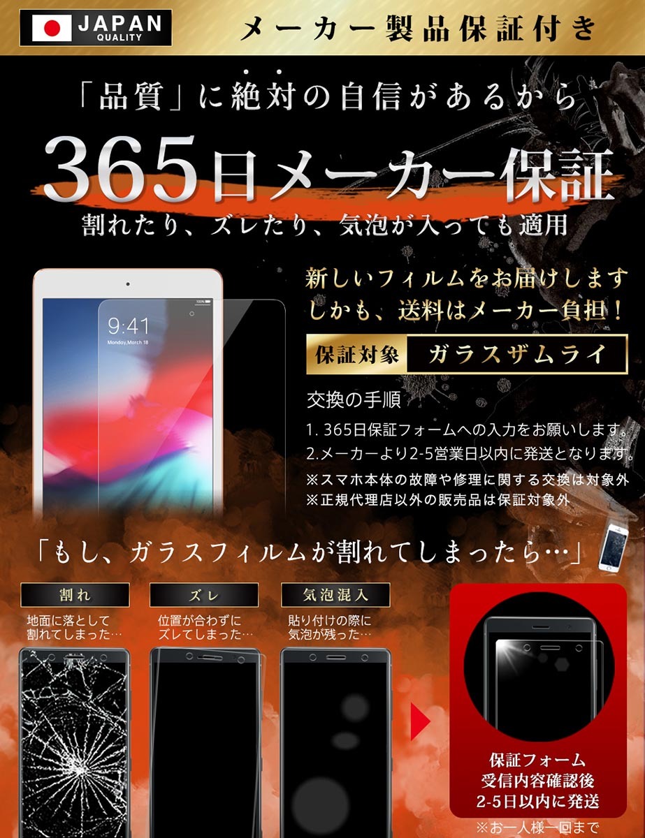 iPad mini 7.9インチ ガラスフィルム 保護フィルム アンチグレア 第5