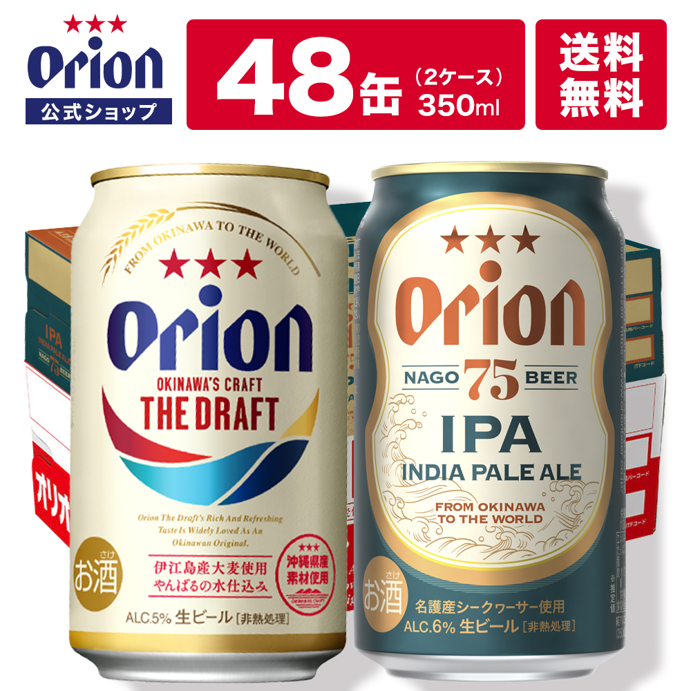 オリオンビール ２ケース 350ml 48本 【日本製】 www.shelburnefalls.com