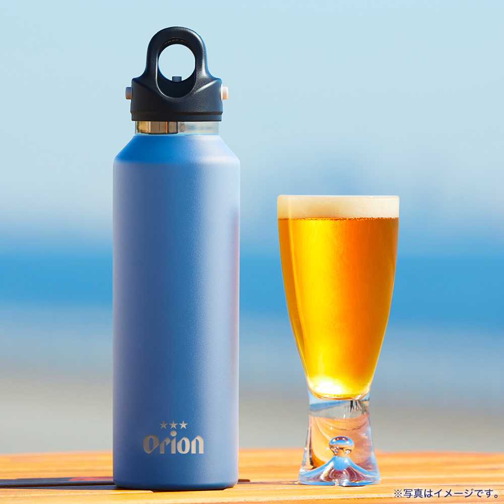 【ビール・炭酸を持ち運べる】水筒 タンブラー マイボトル orion 公式ロゴ グラウラー 473ml 16oz 保冷 保温 炭酸飲料 アウトドア  ギフト 父の日 2024 : 310091 : オリオンビール Yahoo!店 - 通販 - Yahoo!ショッピング