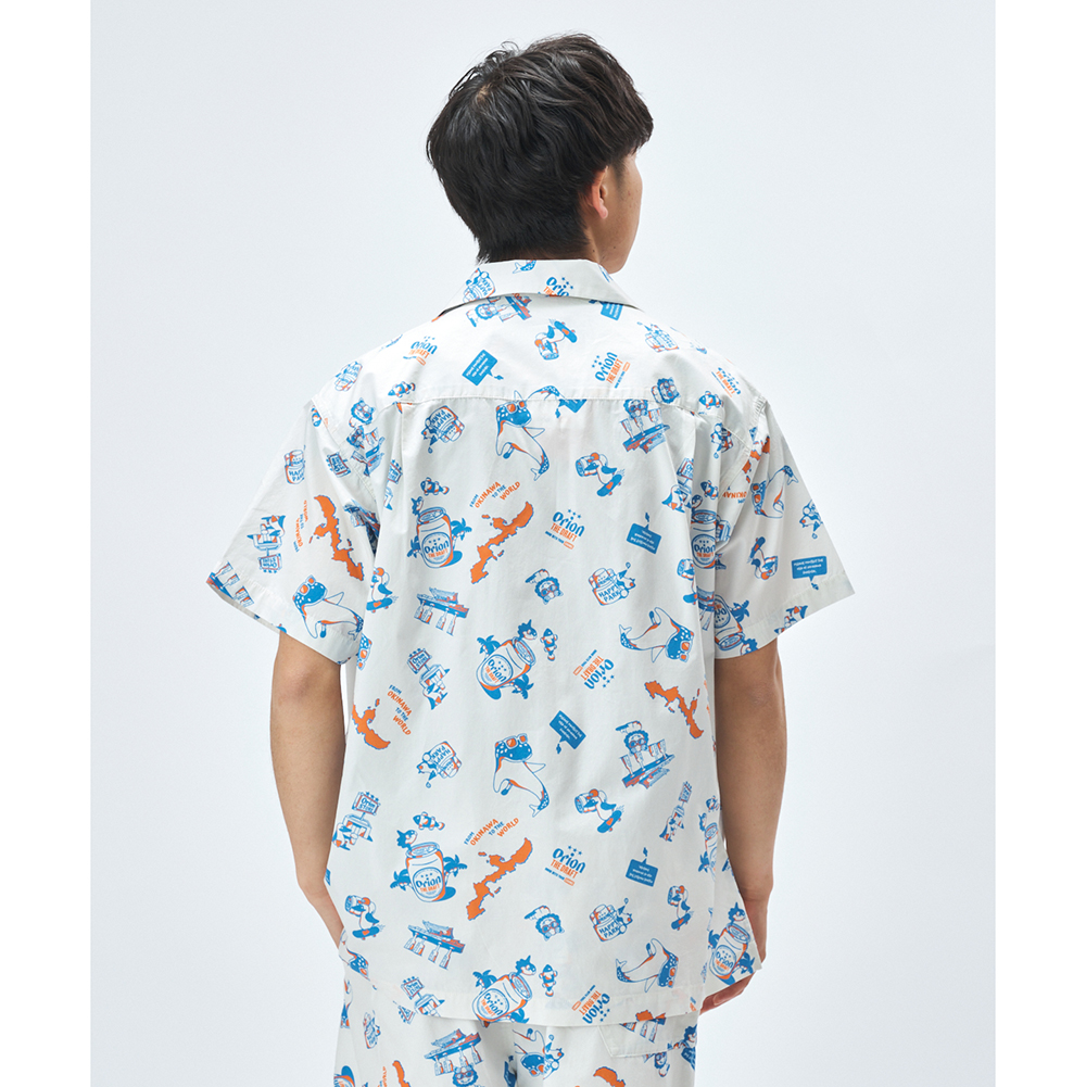 オリオン CHUMS コラボ25春 OKINAWA CALLING Shirt チャムス