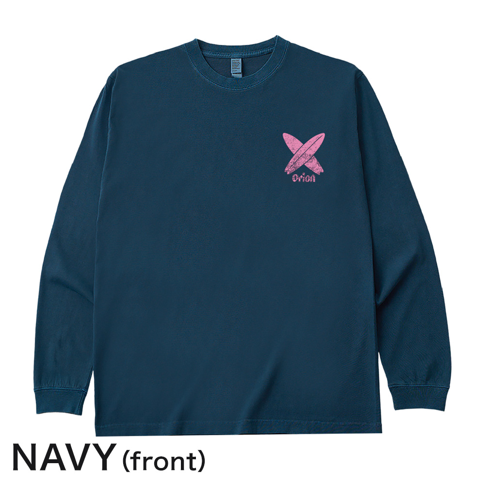 オリオンビール ロングスリーブTシャツ GREAT BEER NAVY SAXE グッズ