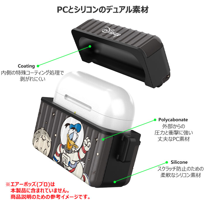 メーカー公式ショップ】 Disney Planet AirPods Pro Case エアーポッズプロ 収納 ケース カバー  minidroner.com