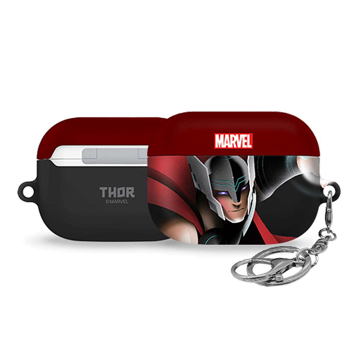 MARVEL AirPods (Pro) Hard Case エアーポッズ プロ 収納 ケース カバー｜orionsys｜06