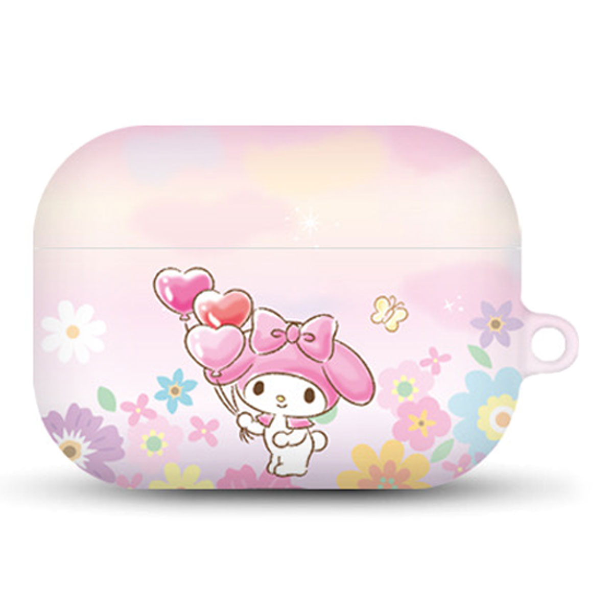Sanrio Characters Flower AirPods (Pro) Hard Case エアーポッズ プロ 収納 ケース カバー｜orionsys｜03