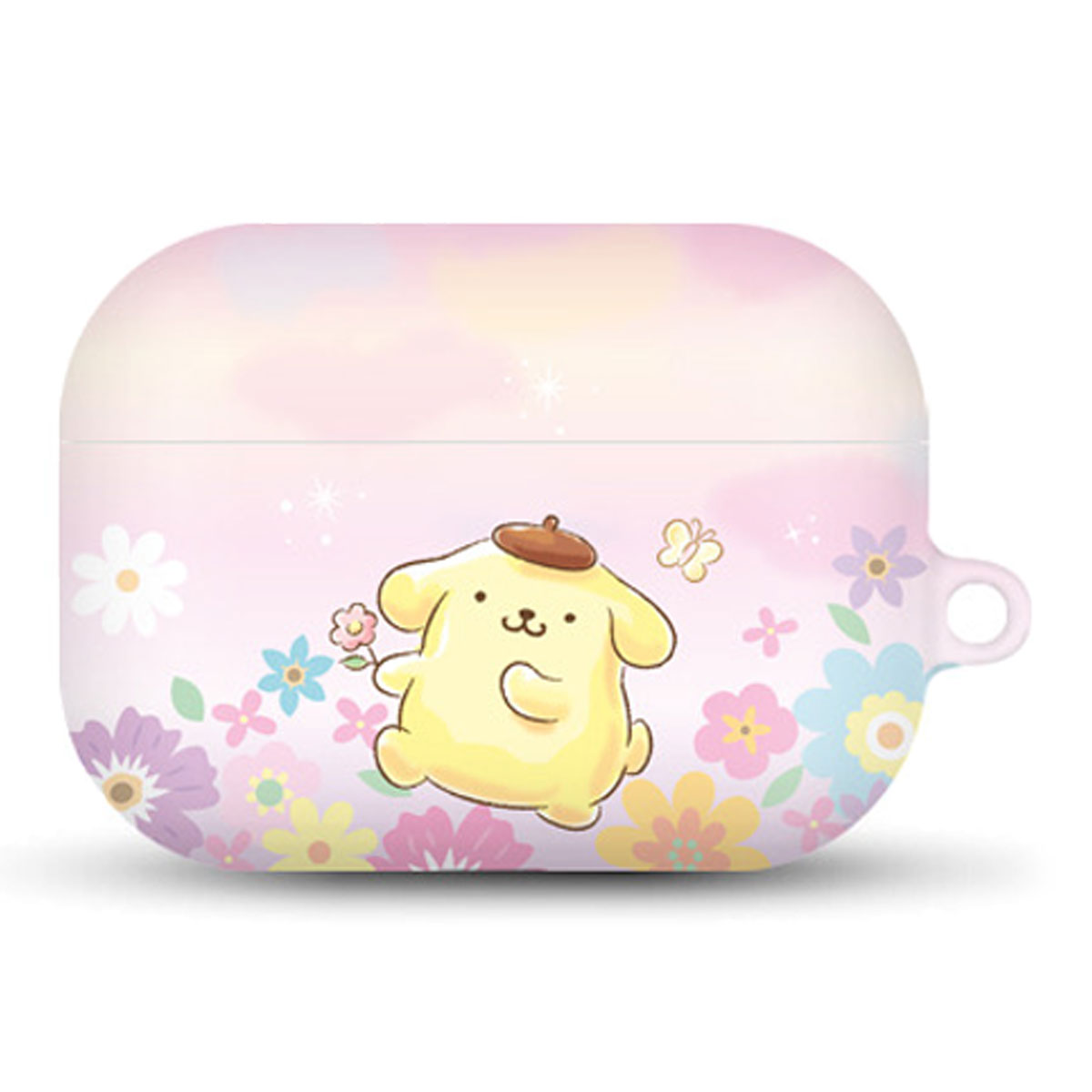 Sanrio Characters Flower AirPods (Pro) Hard Case エアーポッズ プロ 収納 ケース カバー｜orionsys｜04