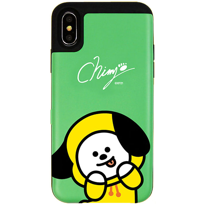 BT21 Card Bumper ケース iPhone SE3 SE2 XS XR X 8 7 Plus｜orionsys｜09