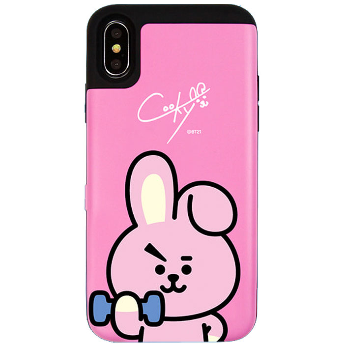 BT21 Card Bumper ケース iPhone SE3 SE2 XS XR X 8 7 Plus｜orionsys｜08