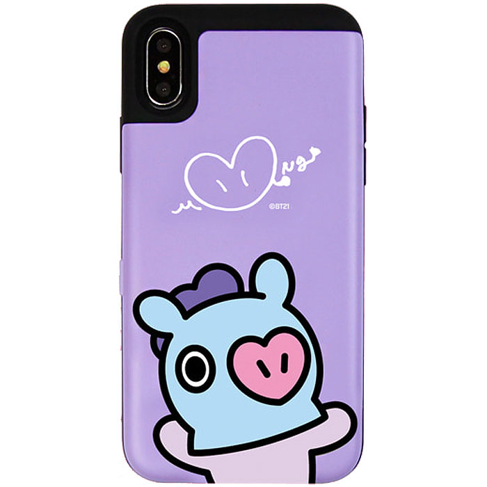BT21 Card Bumper ケース iPhone SE3 SE2 XS XR X 8 7 Plus｜orionsys｜11