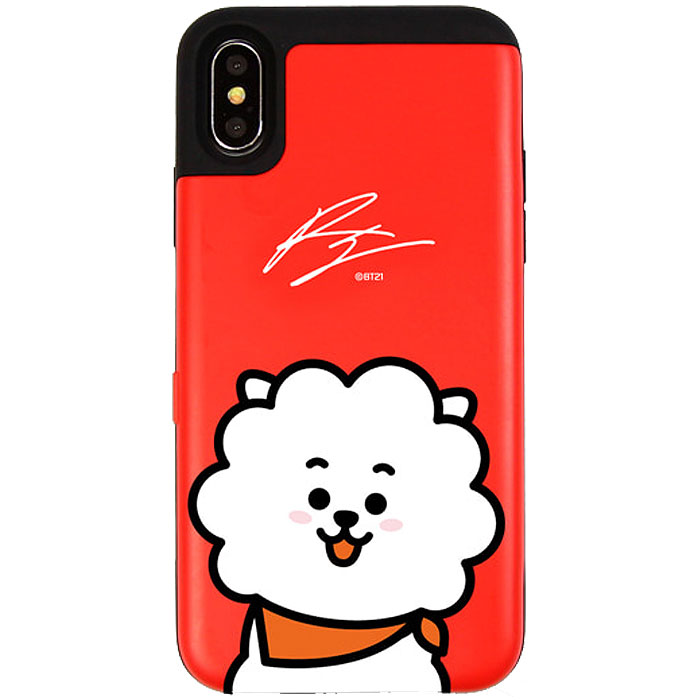 BT21 Card Bumper ケース iPhone SE3 SE2 XS XR X 8 7 Plus｜orionsys｜07