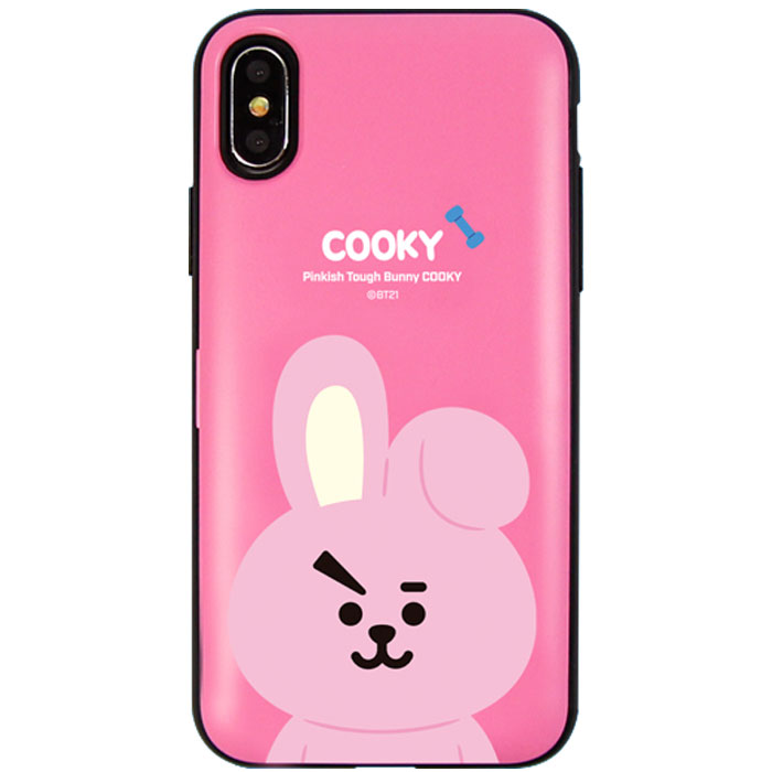 BT21 Card Bumper ケース iPhone SE3 SE2 XS XR X 8 7 Plus｜orionsys｜04