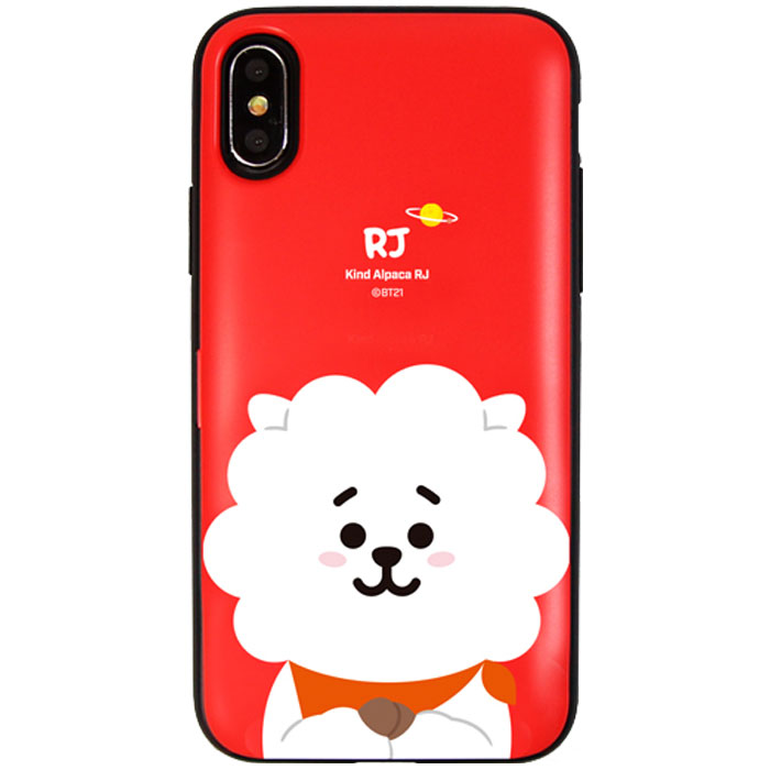 BT21 Card Bumper ケース iPhone SE3 SE2 XS XR X 8 7 Plus｜orionsys｜03