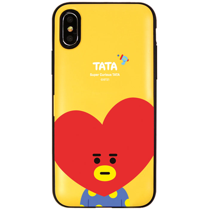 BT21 Card Bumper ケース iPhone SE3 SE2 XS XR X 8 7 Plus｜orionsys｜02