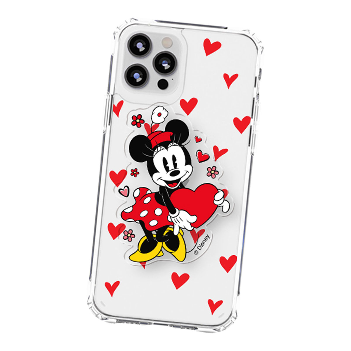 Disney Heart Acryl Smart Tok Jelly Hard ケース セット iP...