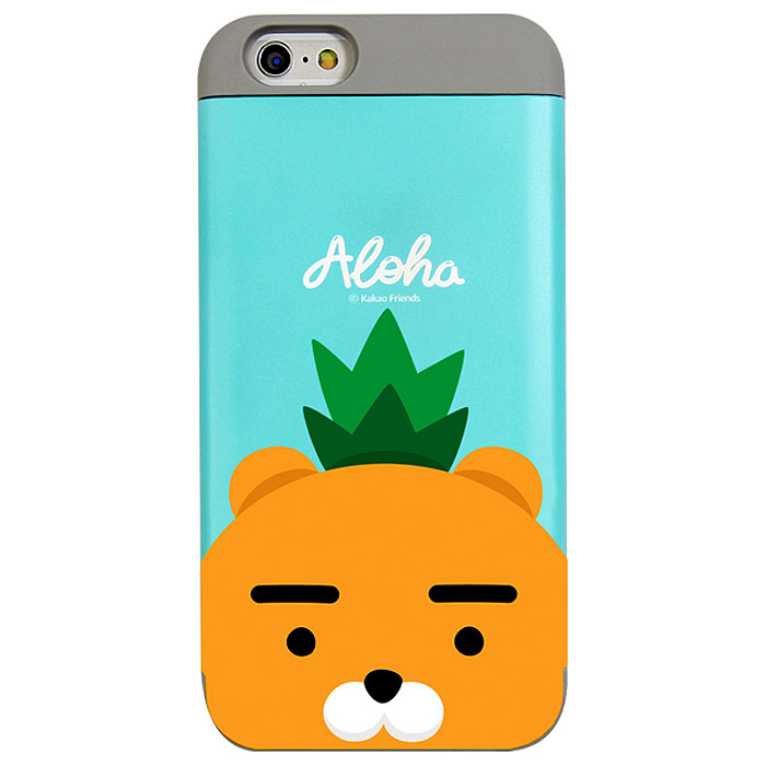 Kakao Friends Aloha Card Bumper ケース Iphone Se3 Se2 8 7 Plus 6s 6 Galaxy S8 S8 S7edge Kakao 2602