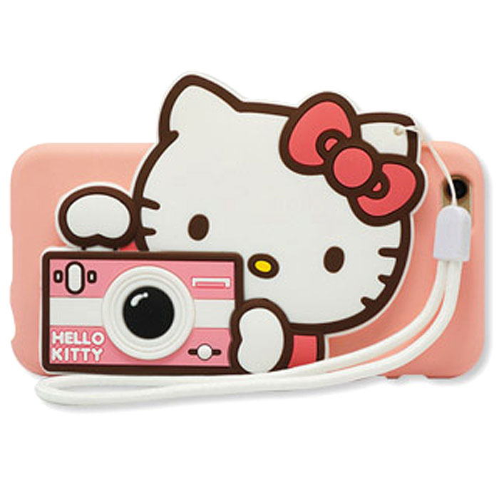 Hello Kitty Camera Silicon ケース iPhone 6s 6