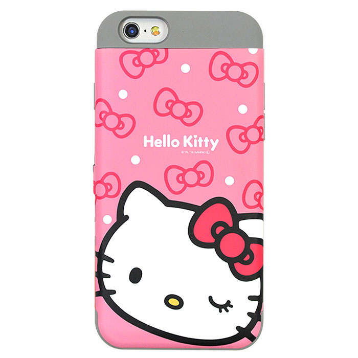 Hello Kitty Card Double Bumper ケース iPhone 6s 6 Plu...