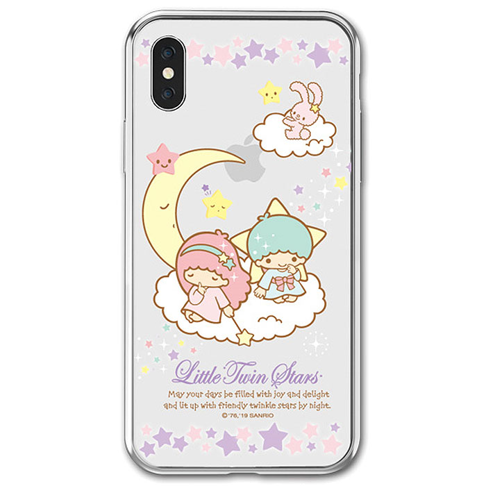 Little Twin Stars Clear Jelly ソフト ケース iPhone 15 Plus Pro Max