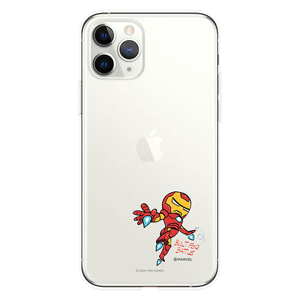 MARVEL Mini Clear Soft ケース iPhone 15 Plus Pro Max 14 SE3