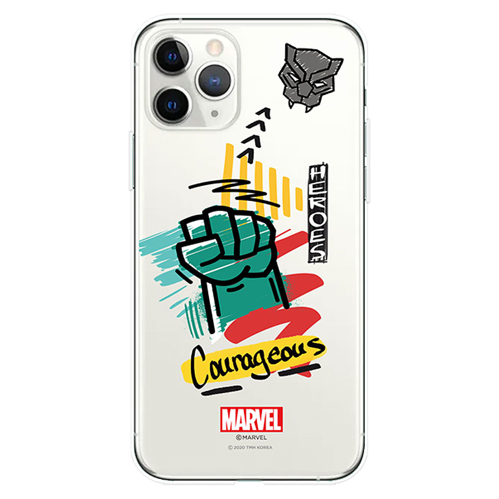 MARVEL Sketch Clear Soft ケース iPhone 15 Plus Pro Max 14 SE3 13 
