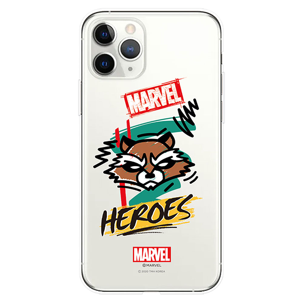 MARVEL Sketch Clear Soft ケース iPhone 15 Plus Pro Max 14 SE3 13 mini 12 SE2 11 XS XR X 8 7 | MARVEL | 03