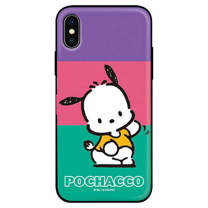 Pochacco Mirror Door Card Bumper ケース Galaxy S24 Ul...